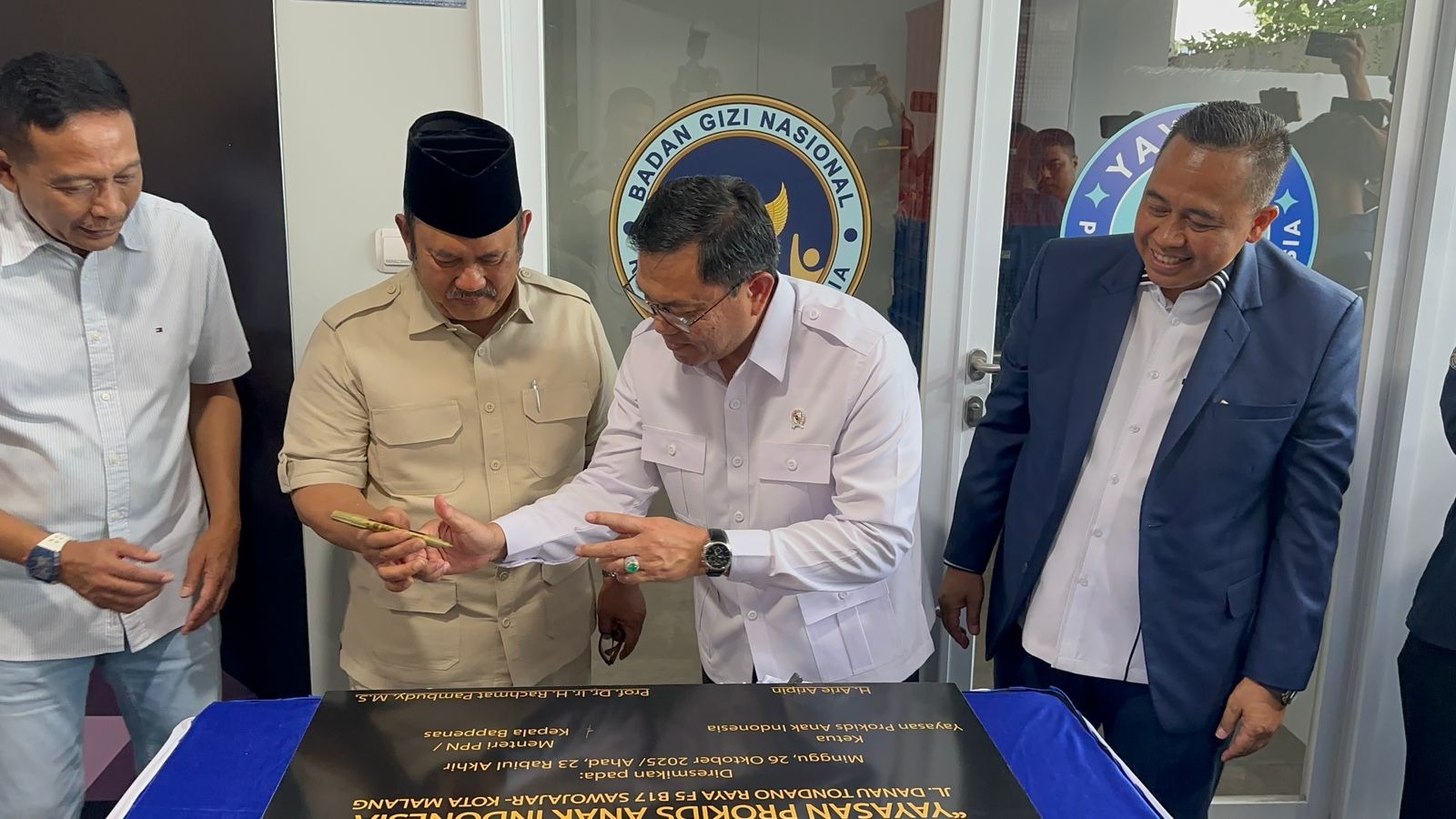 Wakil Kepala Badan Gizi Nasional Kota Solok (BGN Kota Solok) meninjau Satuan Pelayanan Pemenuhan Gizi (SPPG) Yayasan Prokids Anak Indonesia 