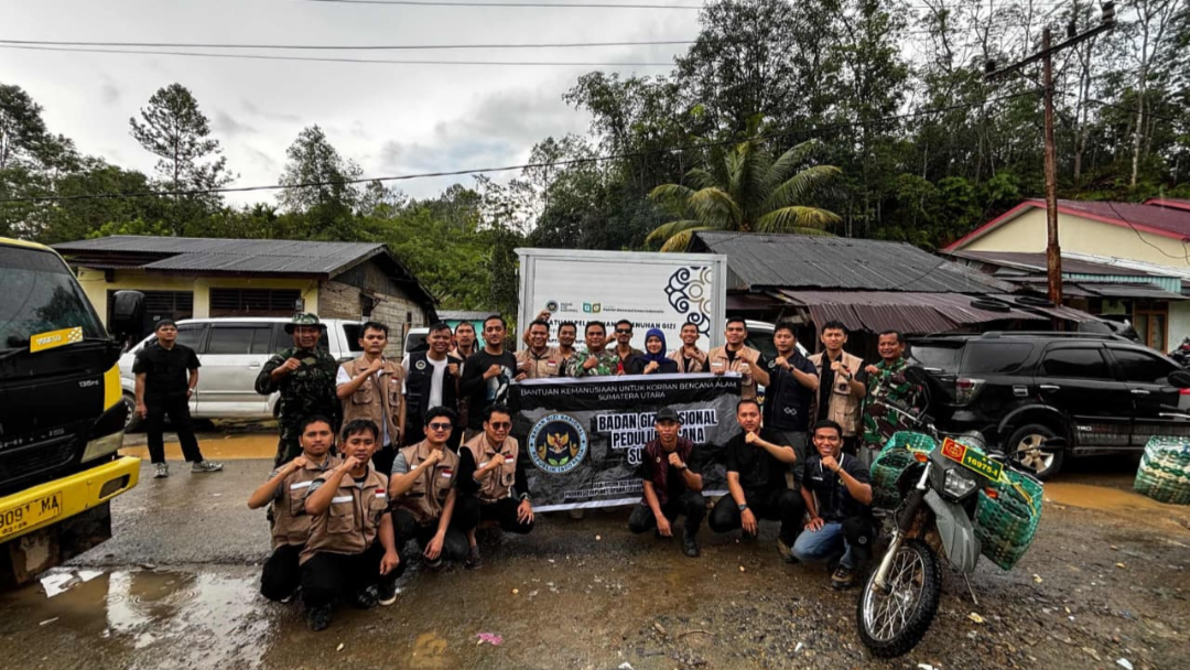 BGN Kota Solok Acungi Jempol Aksi Mandiri SPPI Sumut Bantu Korban Bencana